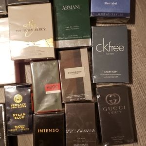 Colognes and perfumes